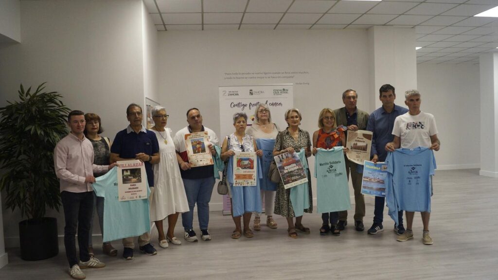 Presentación de las marchas solidarias estivales en 17 localidades de la provincia de Zamora.