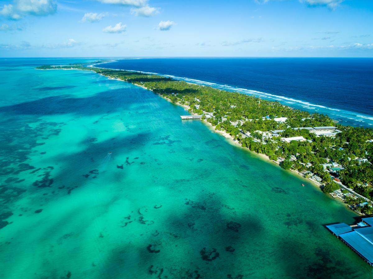 Kiribati, une autre enclave humaine menacée par la mer