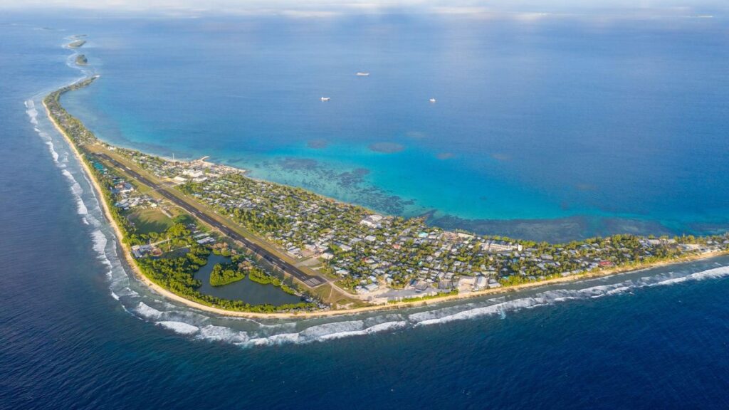 Tuvalu, una de las islas más amenazadas por la subida del nivel del mar