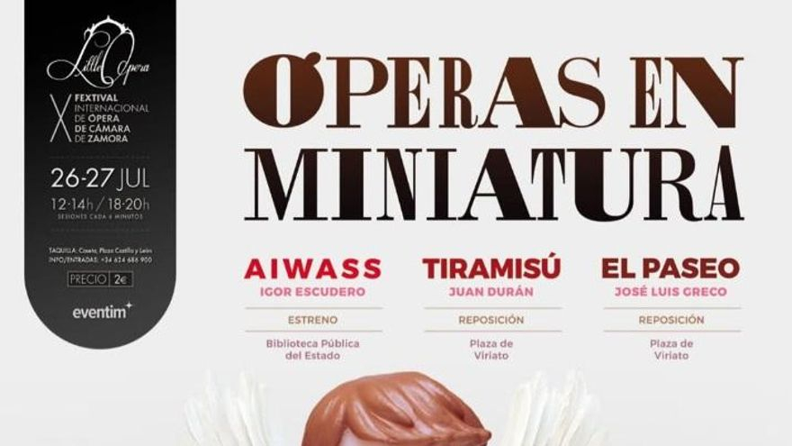 Cartel óperas en miniatura