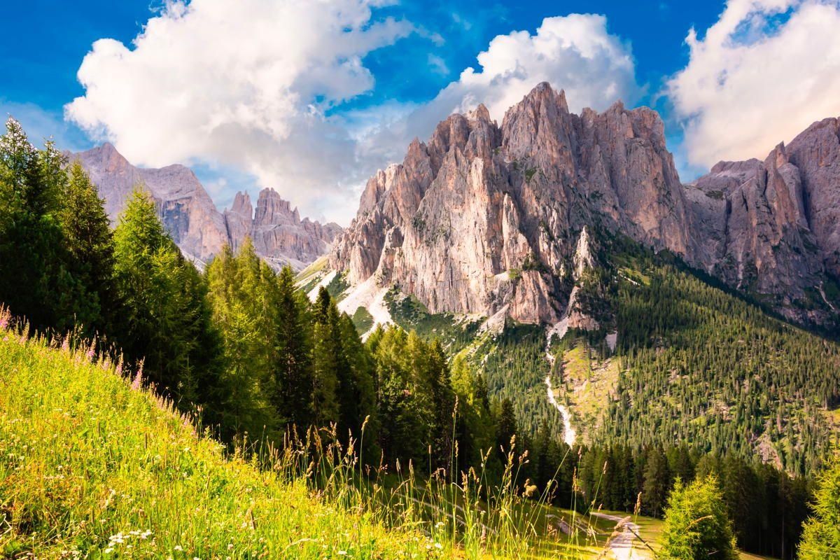 Parc national de Los Dolomitas en Italie.