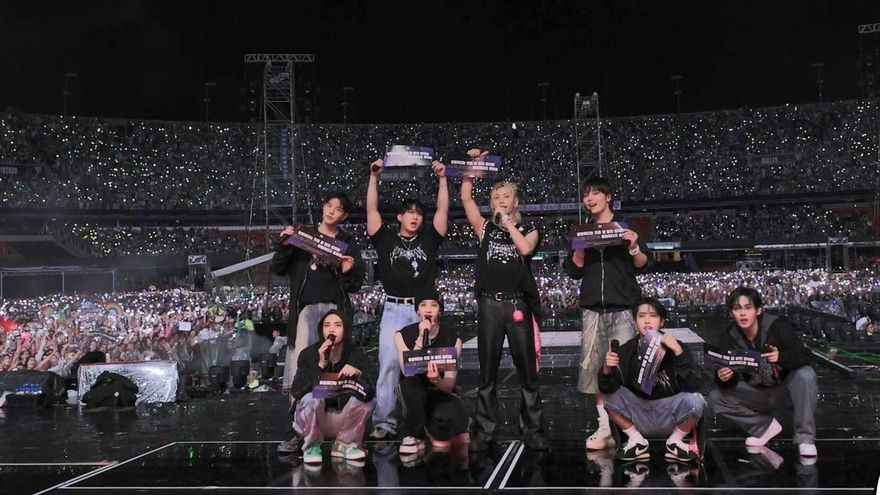 El concierto de Stray Kids en Madrid forma parte de su última gira mundial.