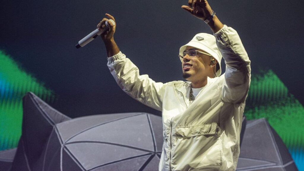 Concierto de Myke Towers en el Palau Sant Jordi. FOTO FERRAN SENDRA