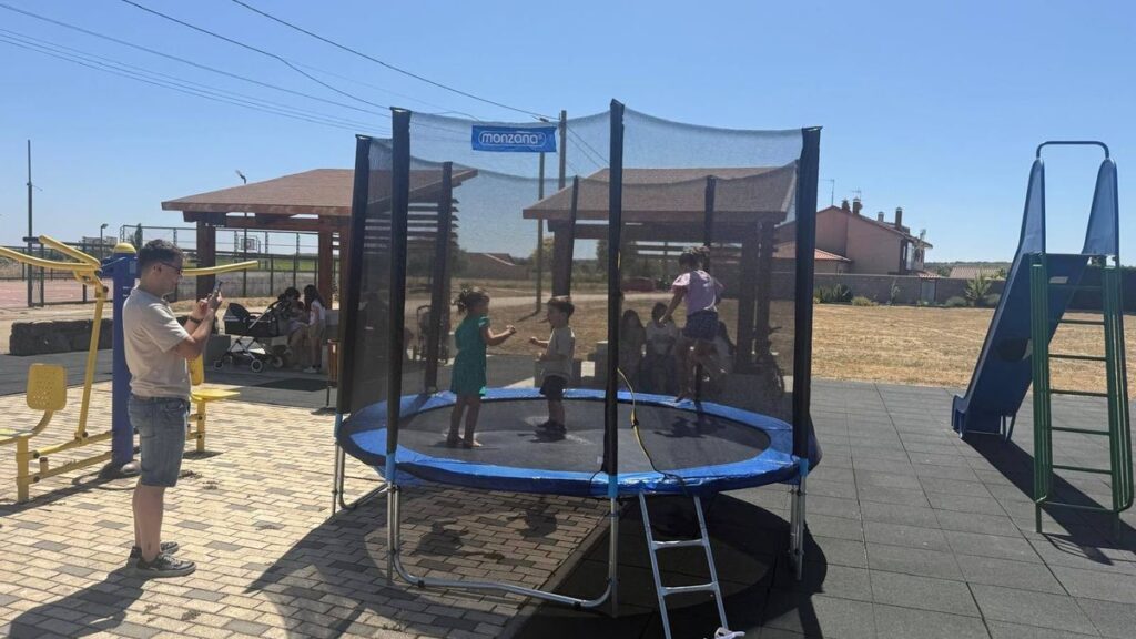 Parque de Calzadilla de Tera en memoria de Álvaro Fernández Lara.