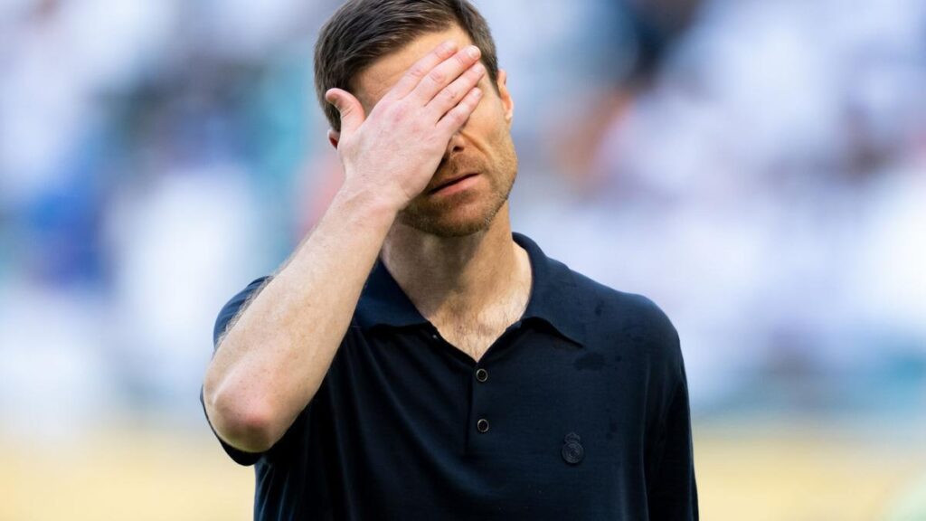 Xabi Alonso, durante su estreno como entrenador del Real Madrid en el Mundial de Clubes