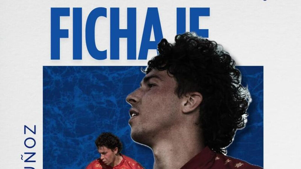 Infografía del fichaje de Raúl Muñoz por el CD Villaralbo.