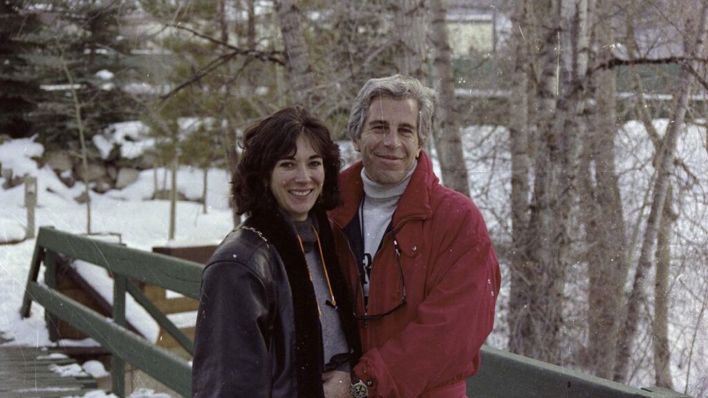 Jeffrey Epstein y Ghislaine Maxwell.