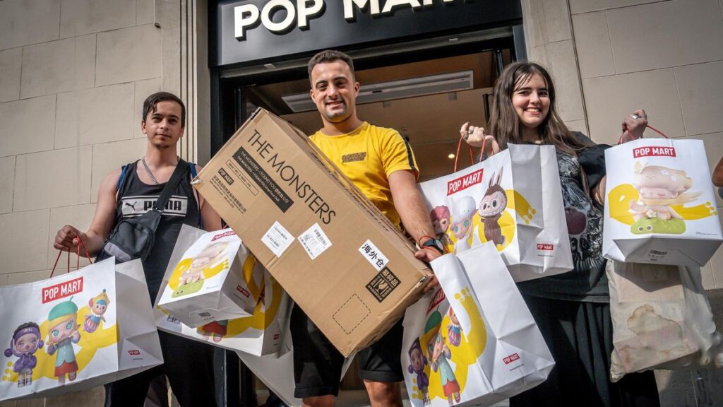 Abre la primera tienda oficial de Pop Mart en Barcelona.