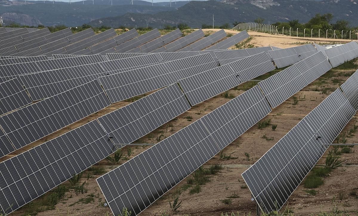 Parc solaire au Brésil.