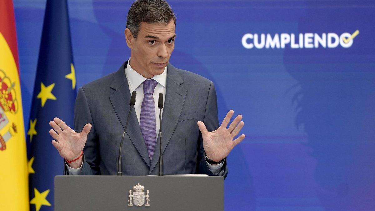 Pedro Sánchez, el pasado 28 de julio en el palacio de La Moncloa.