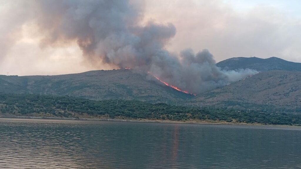 Jarilla Etretradura Fire | Après-midi crucial pour le feu de Jarilla, qui atteint 48 kilomètres et brûle deux maisons