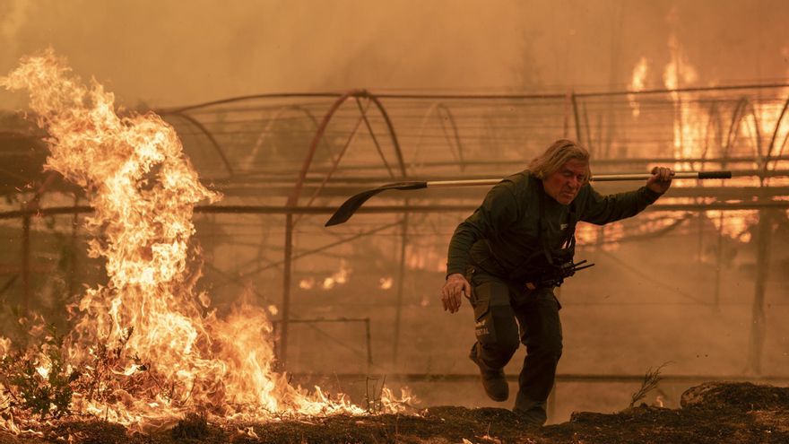 Los incendios de Galicia, en imágenes