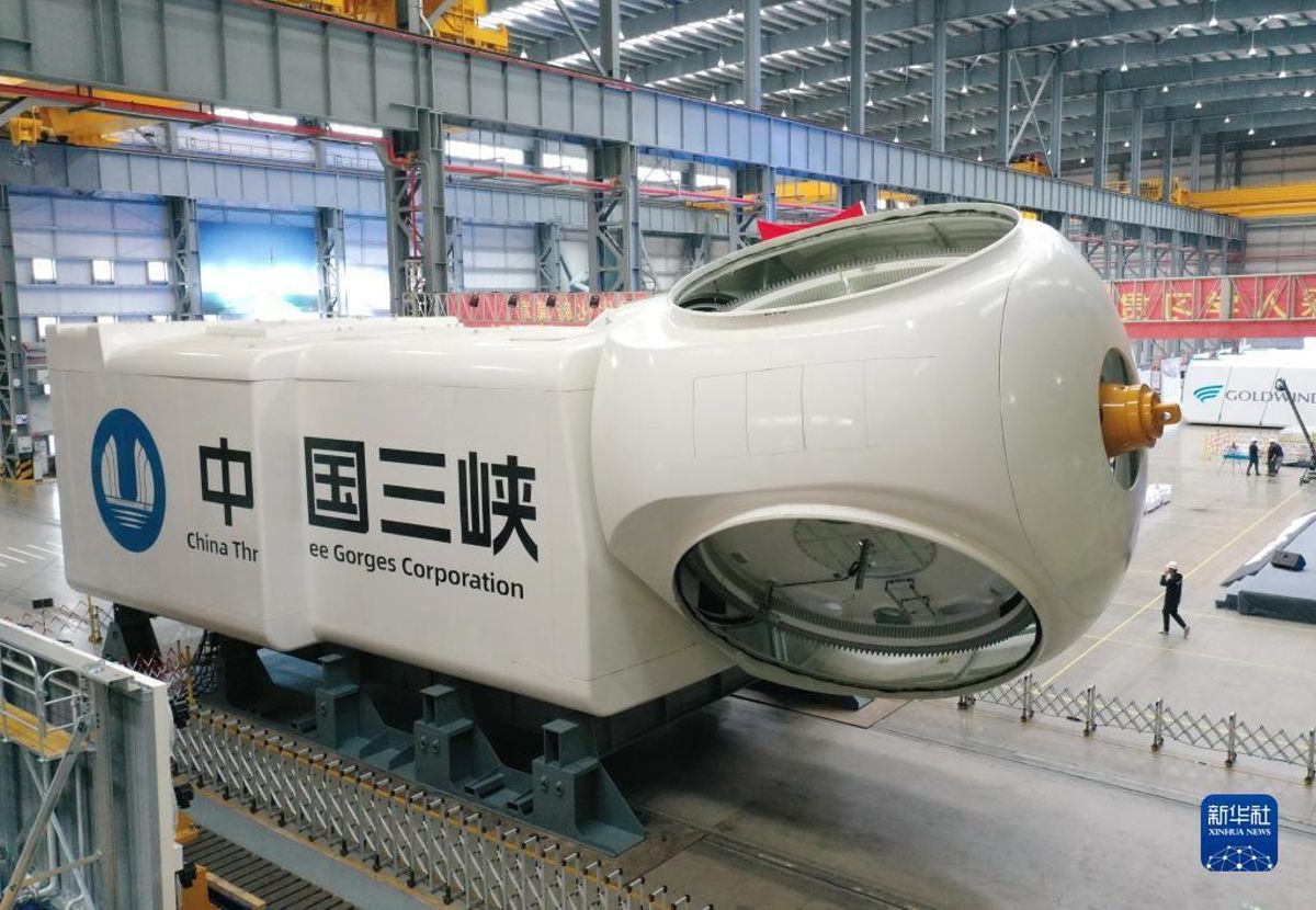 Un modèle de turbine chinoise récent