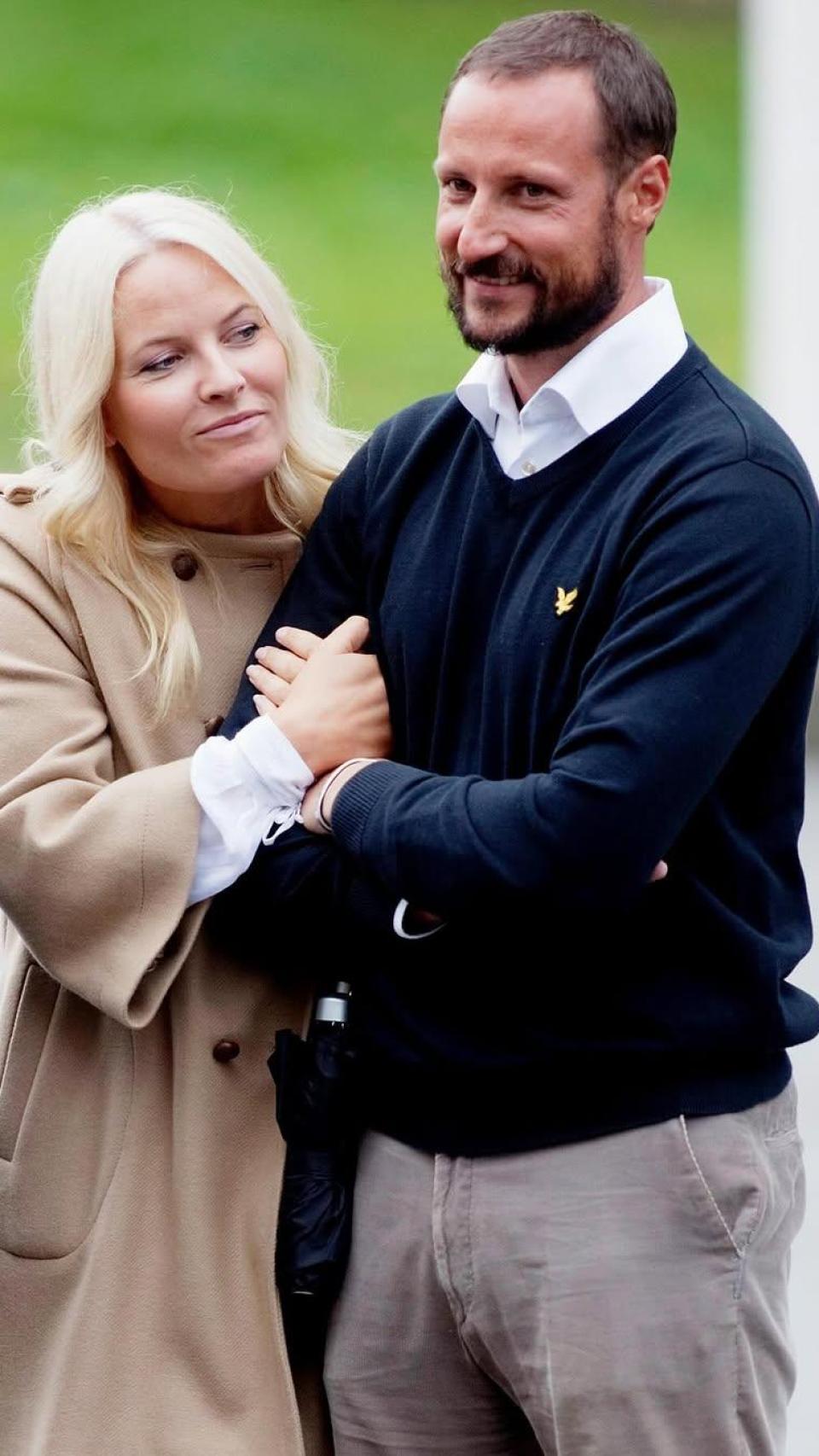 Mette-Marit et Haakon de Norvège, à l'image de les leurs Réseaux sociaux.