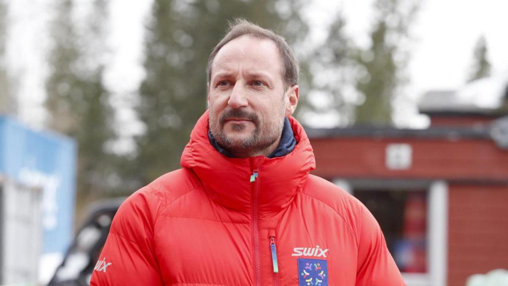 Haakon de Norvège en Mars Dernier.