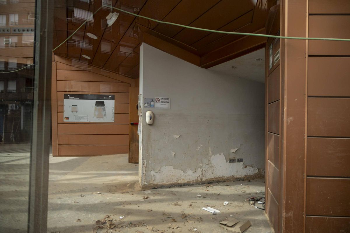 L'auditori de Paiporta, dix mois après la passe de Dana