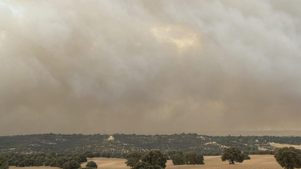 Incendio de Tres Cantos declarado este lunes.