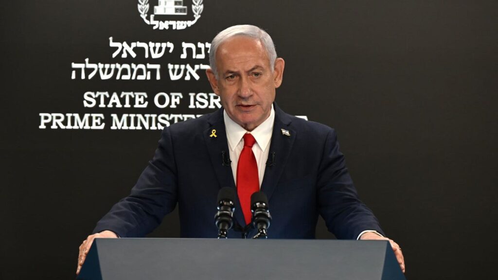 El primer ministro de Israel, Benjamin Netanyahu.