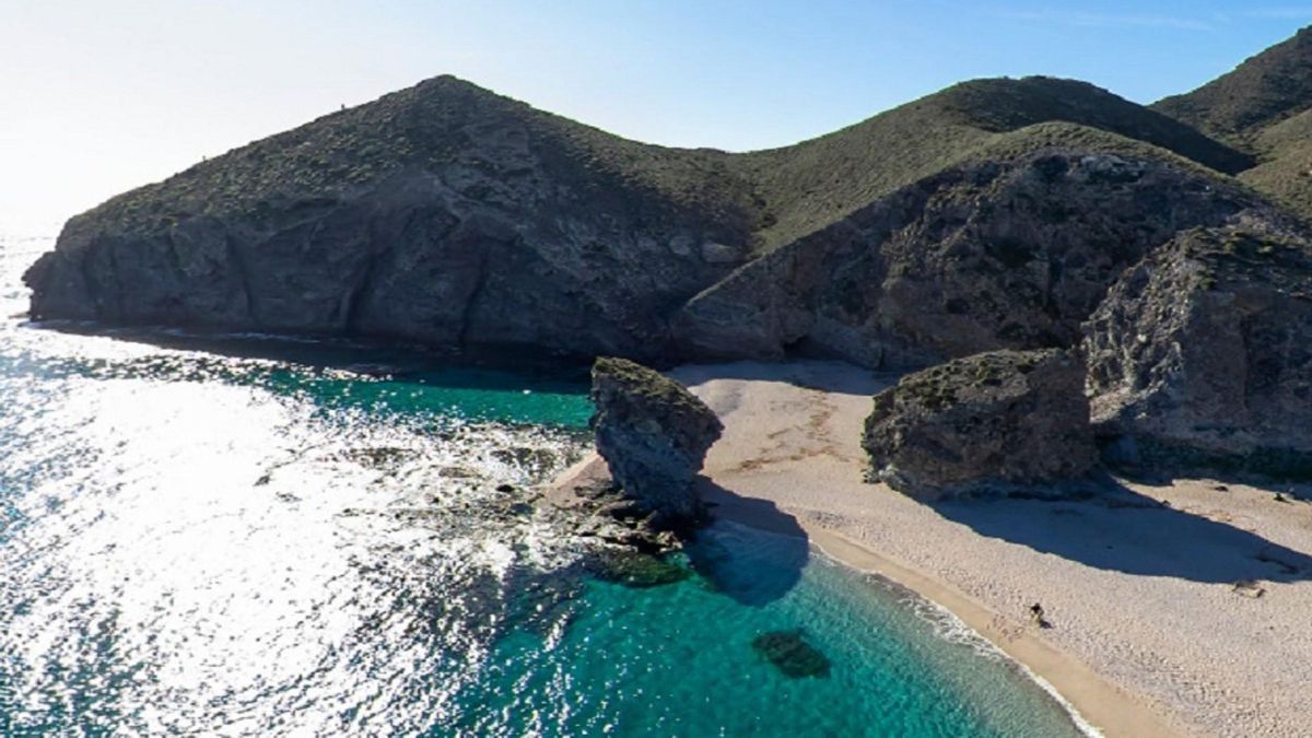 Playa de los Muertos, en Carboneras (Almería).
