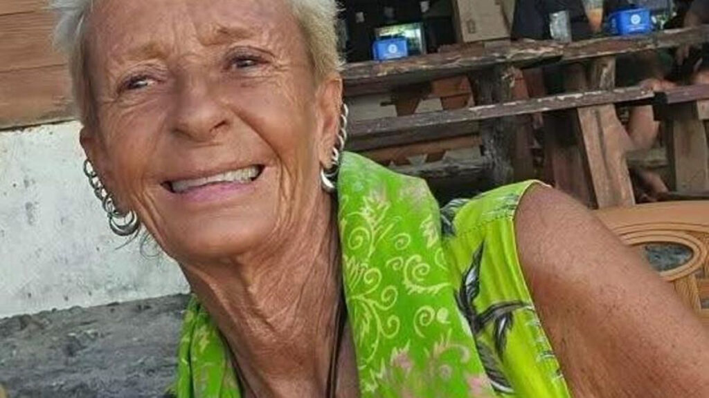 Matilde Muñoz, la mujer desaparecida en Indonesia.