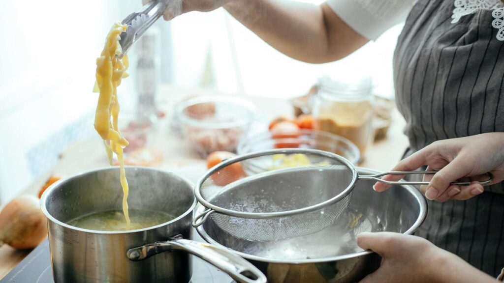 Adiós al colador en tus recetas de pasta.