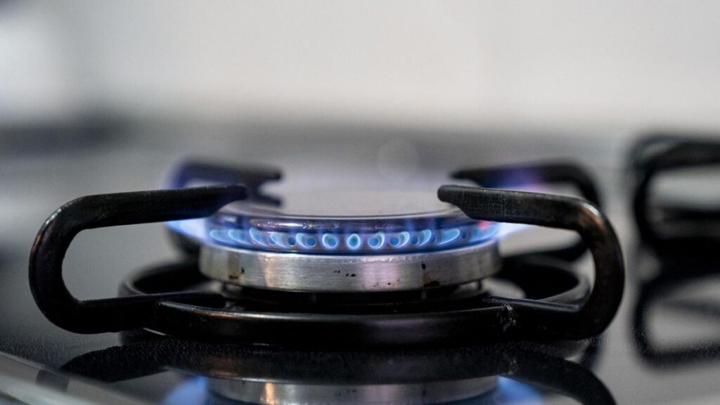 Archivo - Cocina de gas.