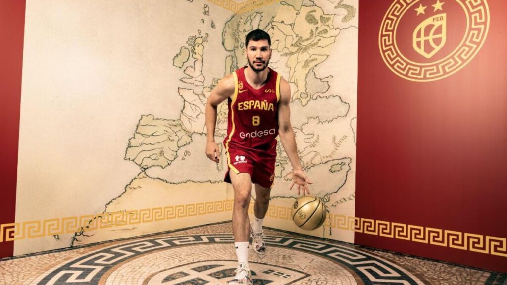 Darío Brizuela, jugador del Barcelona y de la selección española de baloncesto