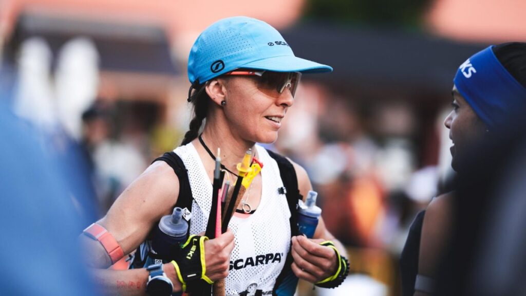 Anna Comet el pasado mes de junio tras competir en UTMB Andorra.