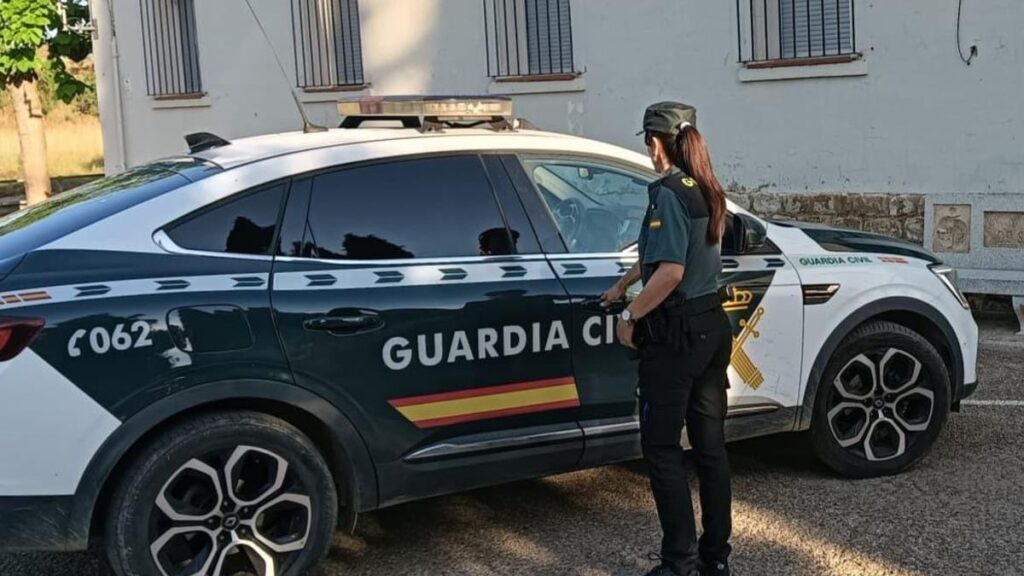Una agente de la Guardia Civil de Valladolid.