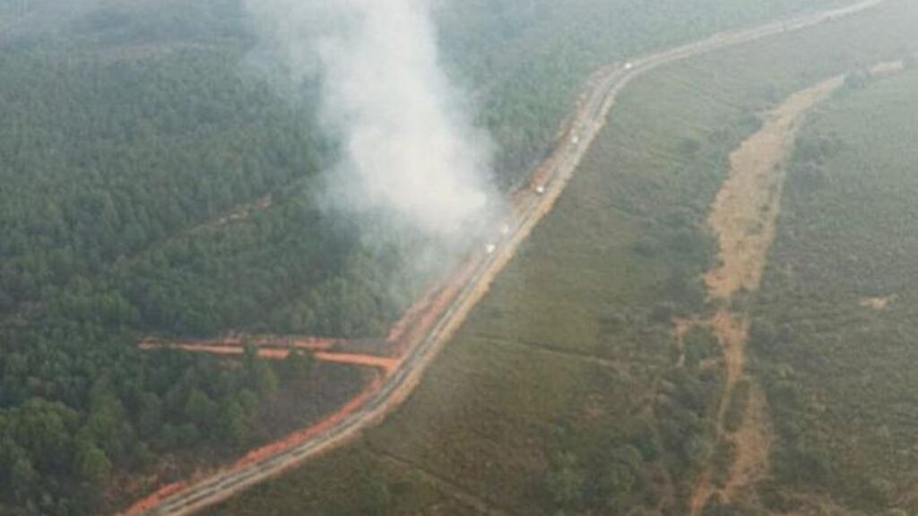 Incendio en Cubo de Benavente