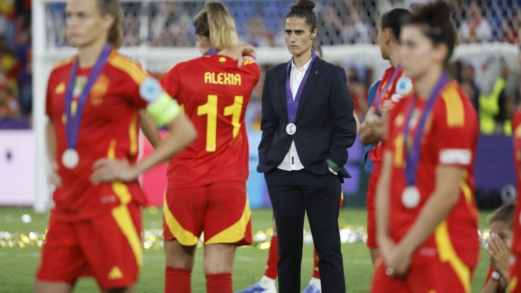Montse Tomé, decepcionada por la pérdida de la final de la Eurocopa