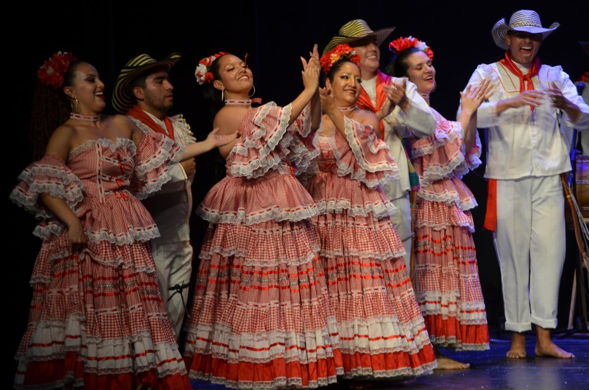Le groupe colombien, au festival du folklore international.