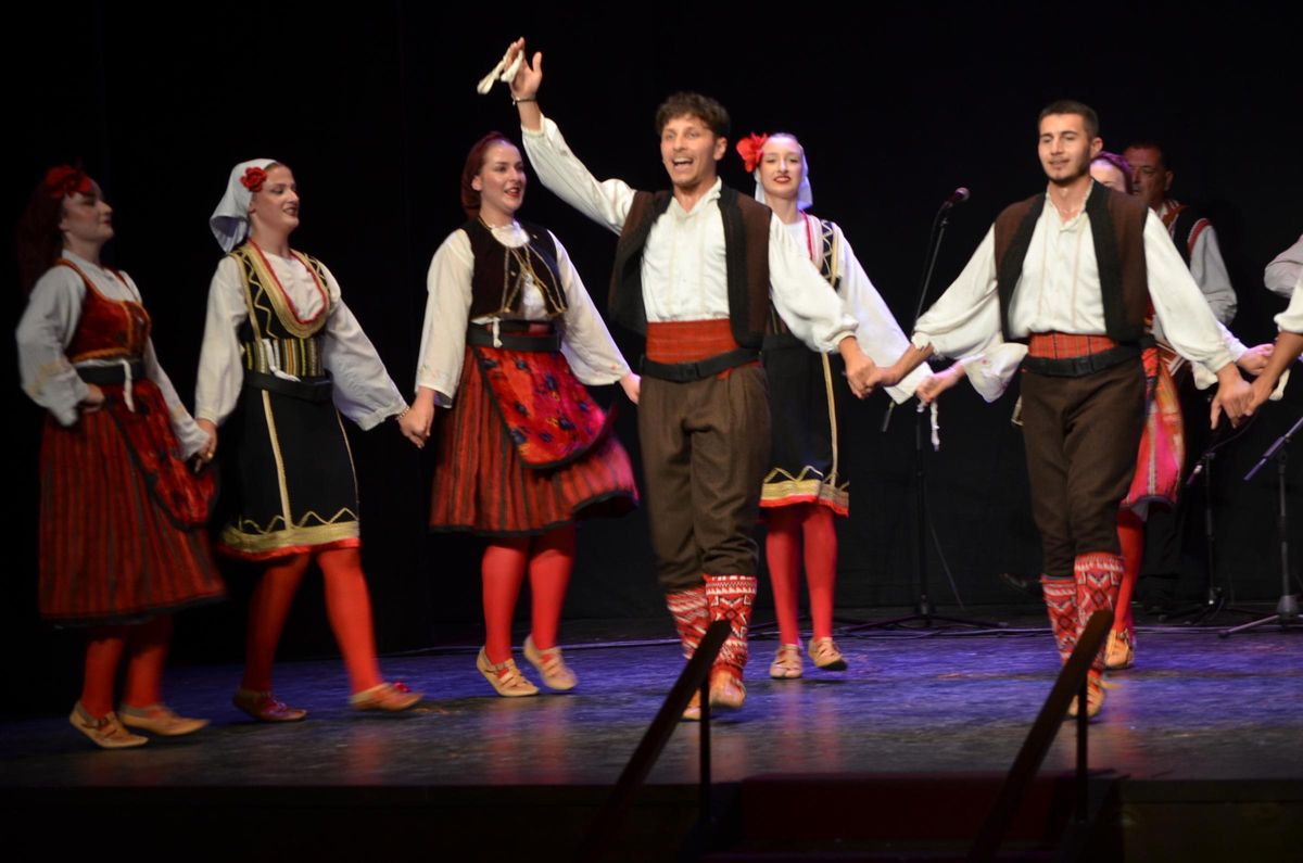Le Northern Macedonia Group au Festival international du folklore.