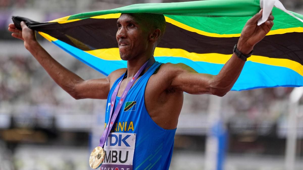 Tanzano Simbu, champion des Nations Unies InAtendu