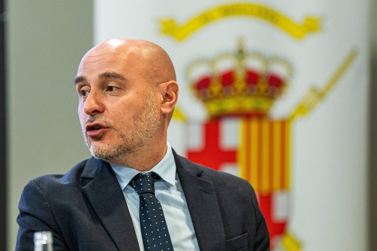 Le Délégué Gouvernemental en Catalogne Carlos Prieto, S'Adresse aux participants des jours du csic.