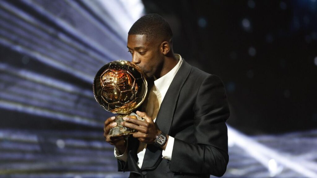 Dembelé gana el Balón de Oro 2025.