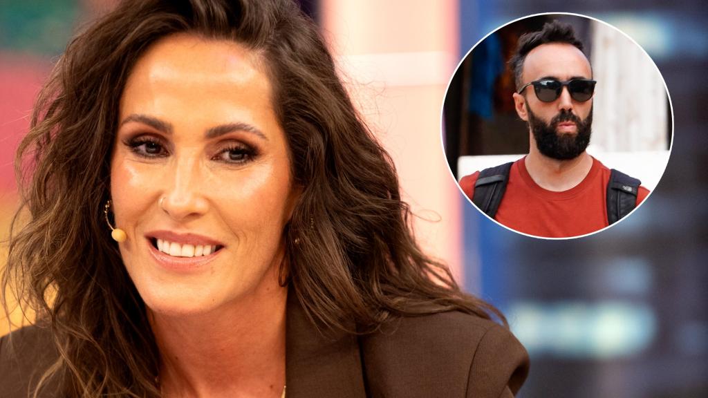 Malú avec son partenaire dans un photomontage d'El Español.