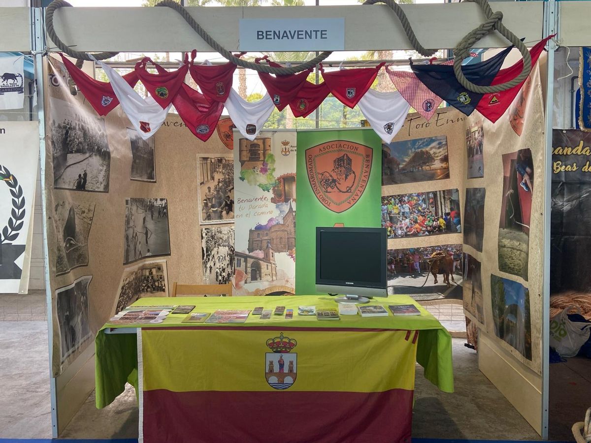 Exposant de Benavente à La Rapita.
