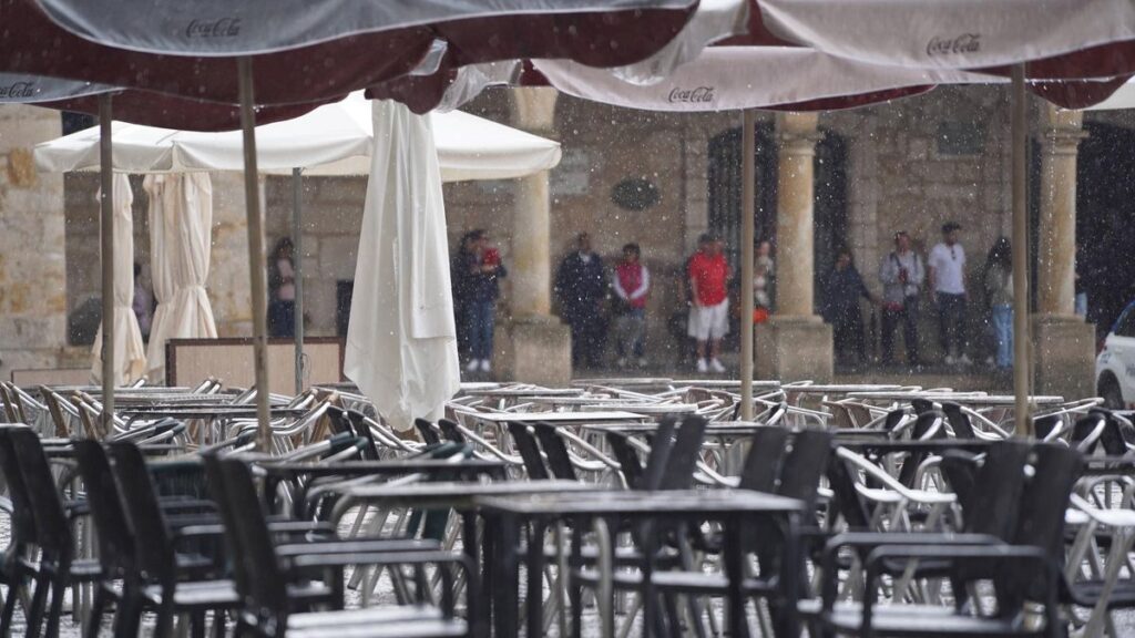 Tiempo en Zamora: lluvia