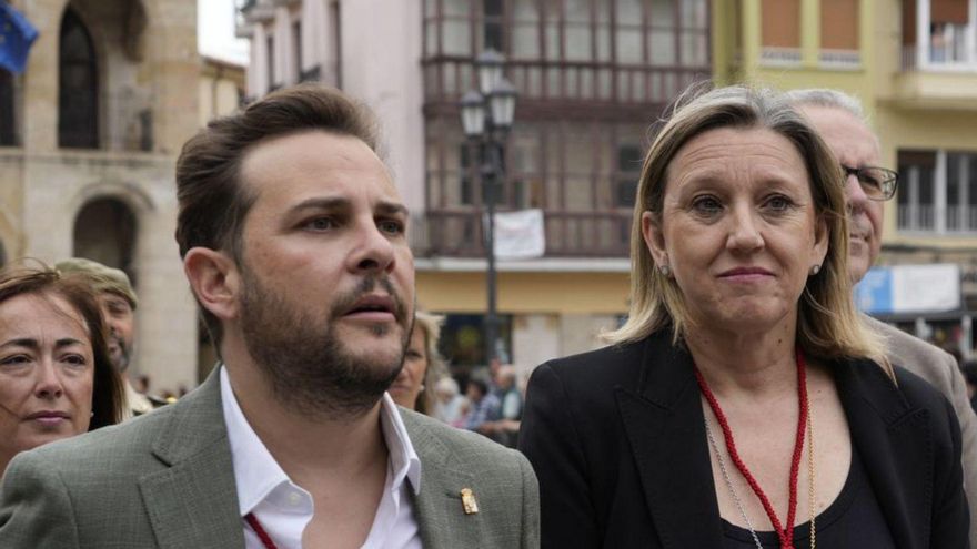 La vicepresidenta de la Junta, junto al vicepresidente de la Diputación.