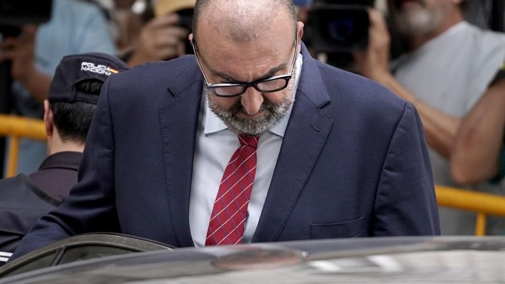 Koldo García sale del Tribunal Supremo