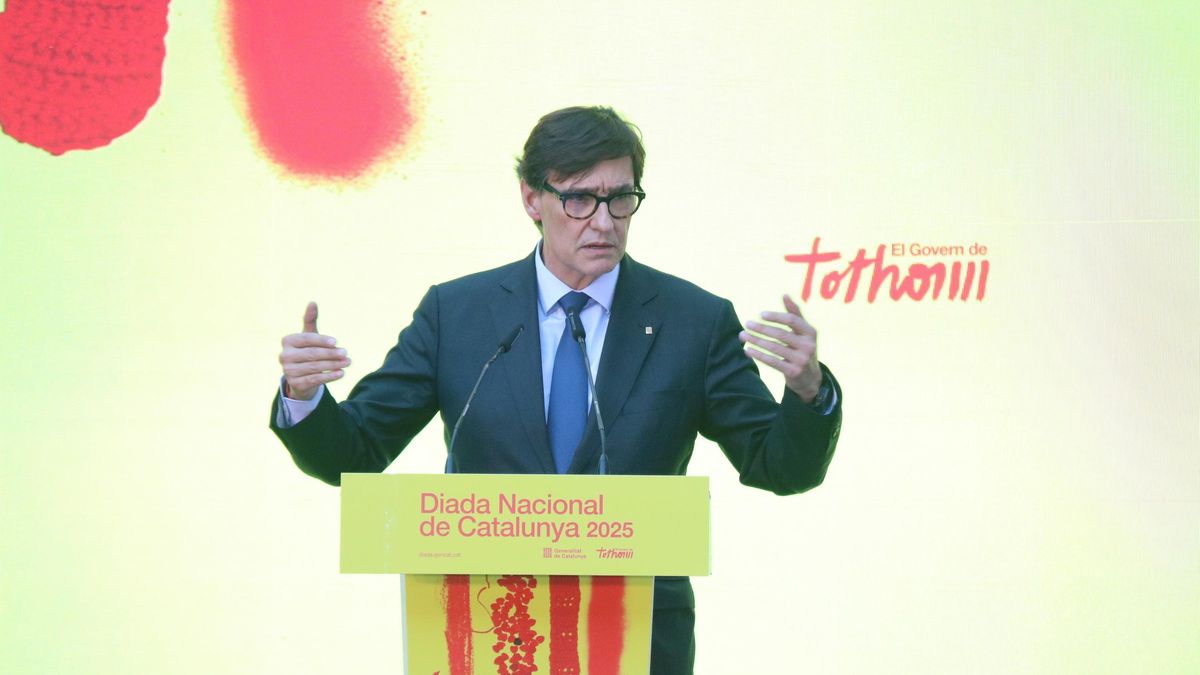 Salvador Illa, este miércoles en Madrid.