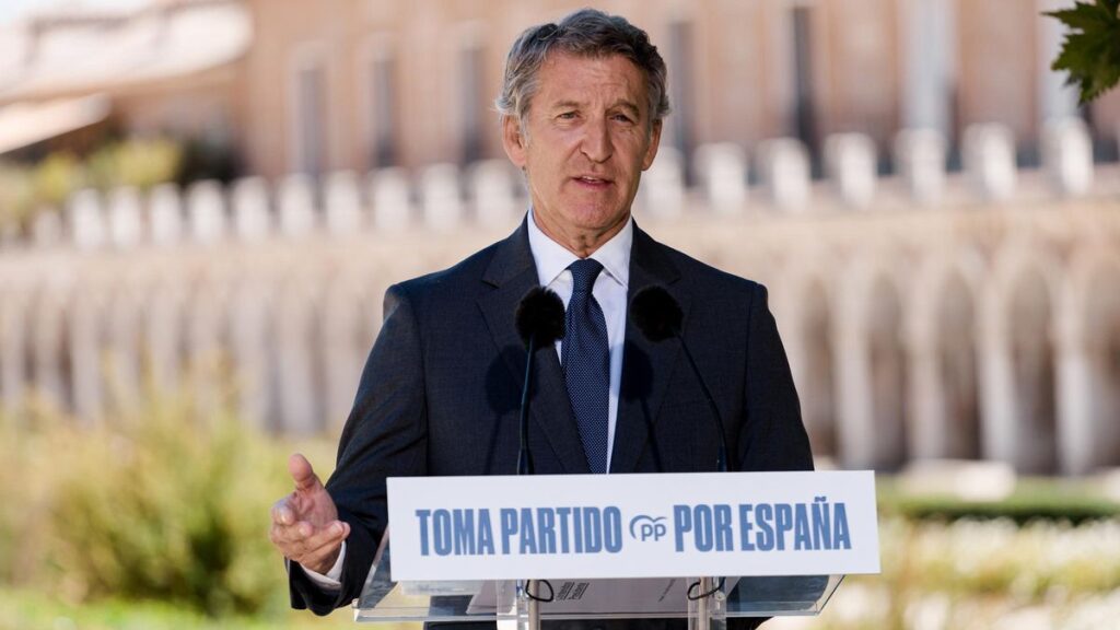 Feijóo explica su ausencia en el acto de Apertura Judicial: "Por lealtad y respeto al Poder Judicial y al jefe del Estado"