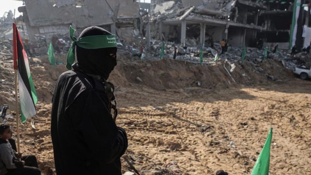 Un miembro de Hamás, en la franja de Gaza.