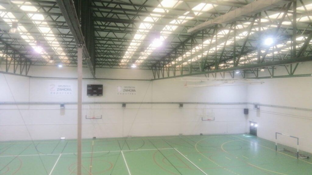 El pabellón de la Diputación Provincial