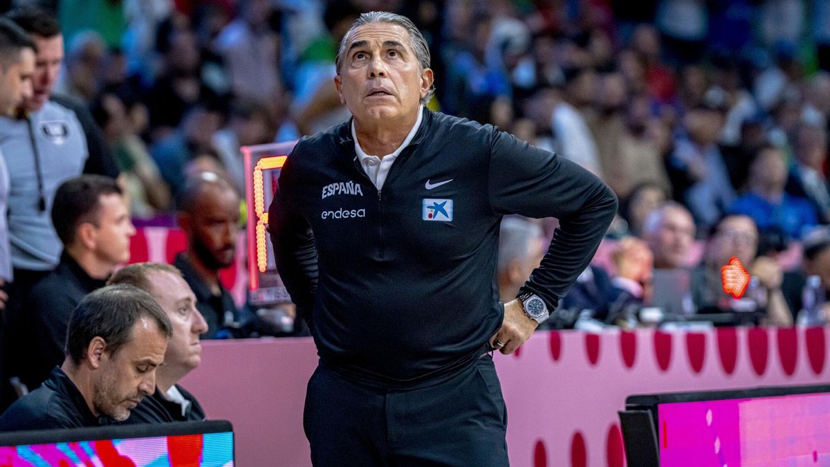 El seleccionador español de baloncesto, Sergio Scariolo.