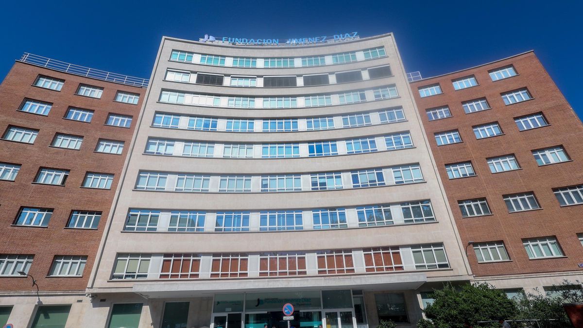 Un imagen de la fachada del Hospital Universitario Fundación Jiménez Díaz.