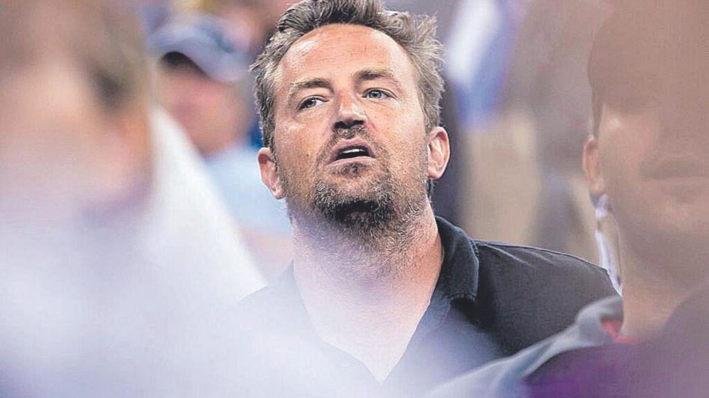El actor Matthew Perry.