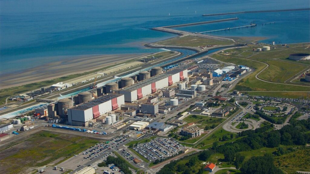 Imagen de la central nuclear de Gravelines, en el norte de Francia