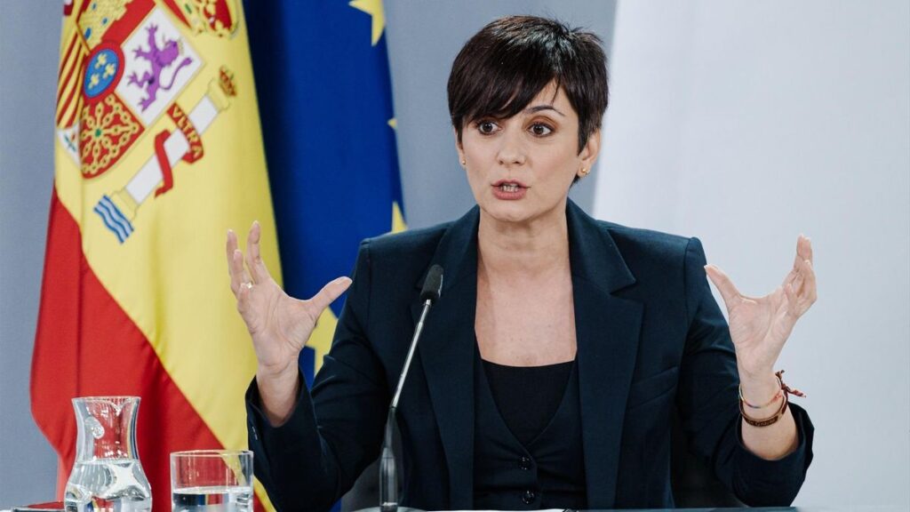 Isabel Rodríguez, ministra de Vivienda